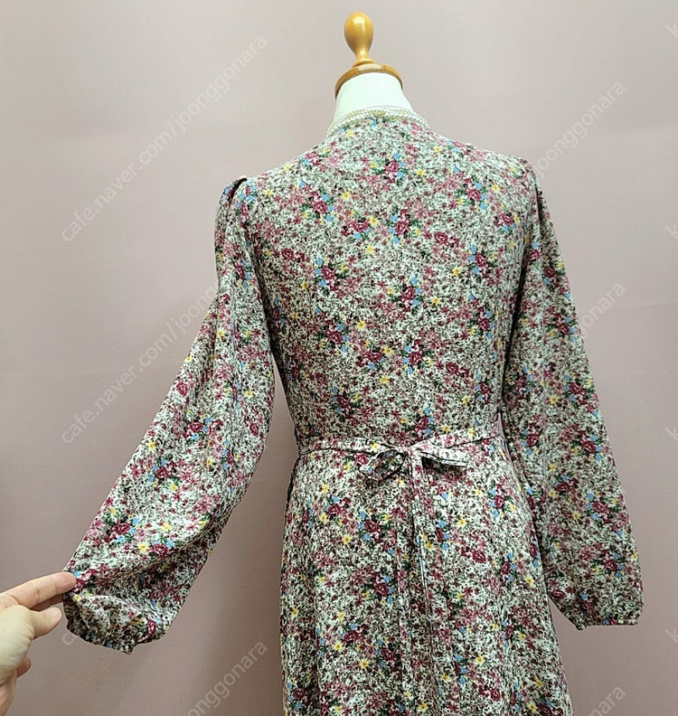 잔꽃 퍼프 랩 롱원피스 15000--8