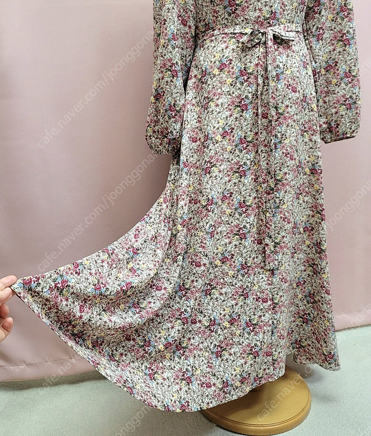 잔꽃 퍼프 랩 롱원피스 15000--9