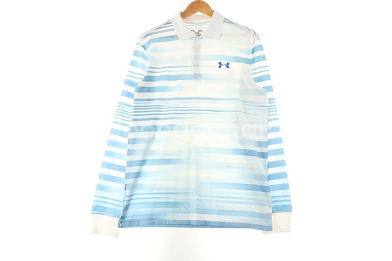 (L-XL) 언더아머 카라 긴팔티셔츠 작은오염 기능성 ...--1