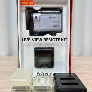 SONY FDR-X3000R 소니 액션캠 풀박스 외 별도 구매품(반값택포)