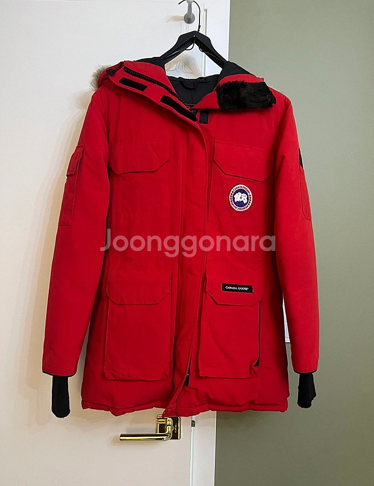 캐나다구스(canada goose)익스페디션 레드 패딩...--0