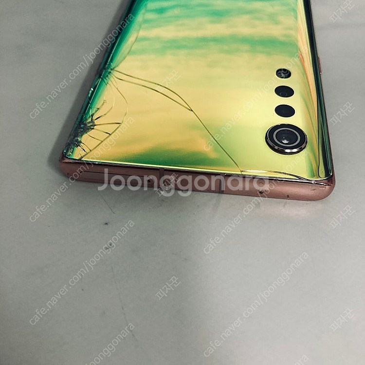 LG 벨벳 G9 일루전 128기가 7만원 판매합니다!--3