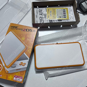 뉴 닌텐도 2ds xl -128g 화이트오렌지 뉴투다수