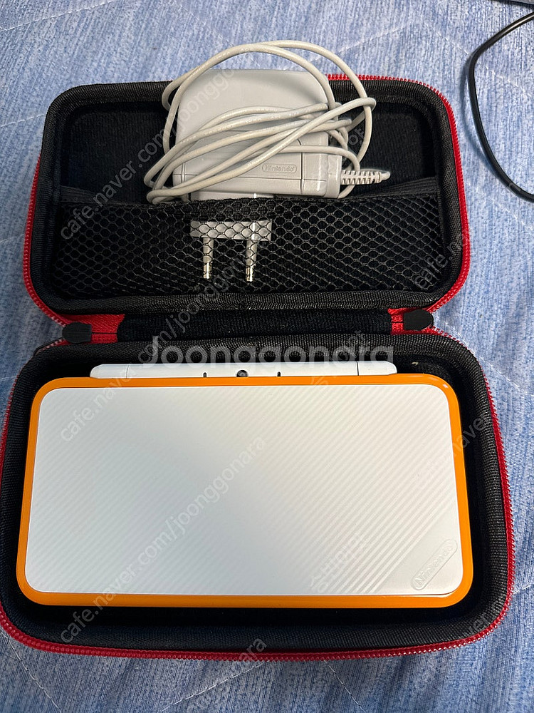닌텐도 2DS XL 화이트 오렌지--0