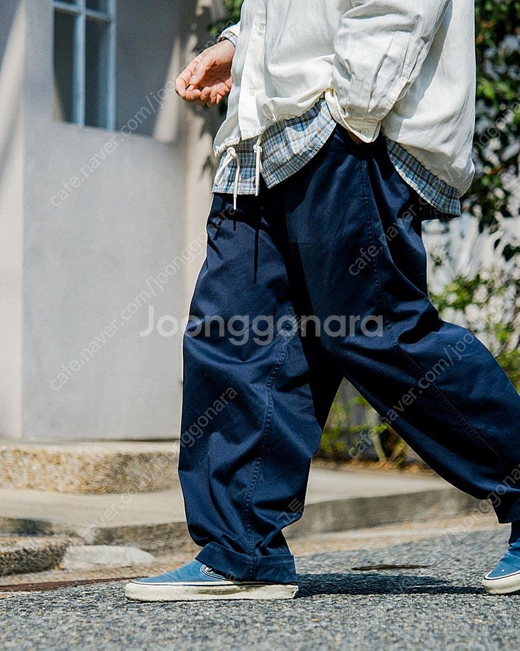 나나미카(Nanamica) 와이드 치노 네이비 36사이...--8
