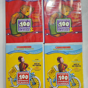 스콜라스틱 DVD treasury of 100 storybook classics 1.2 시리즈 세트