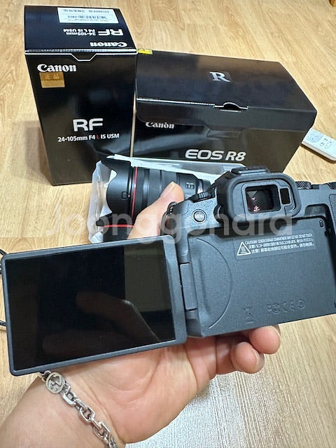 캐논 R8 바디 , RF 24-105 f4 L 렌즈 팝...--1