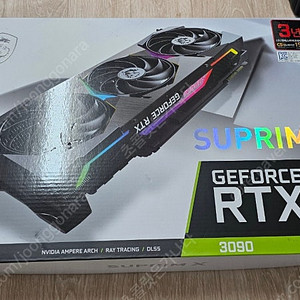 MSI GeForce RTX3090 suprim x 24gb 보증남음