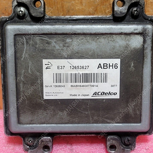 (중고) 쉐보레 올란도 LPI 중고 ECU (구매전전화필수) 12653627 ABH6 / 12635043