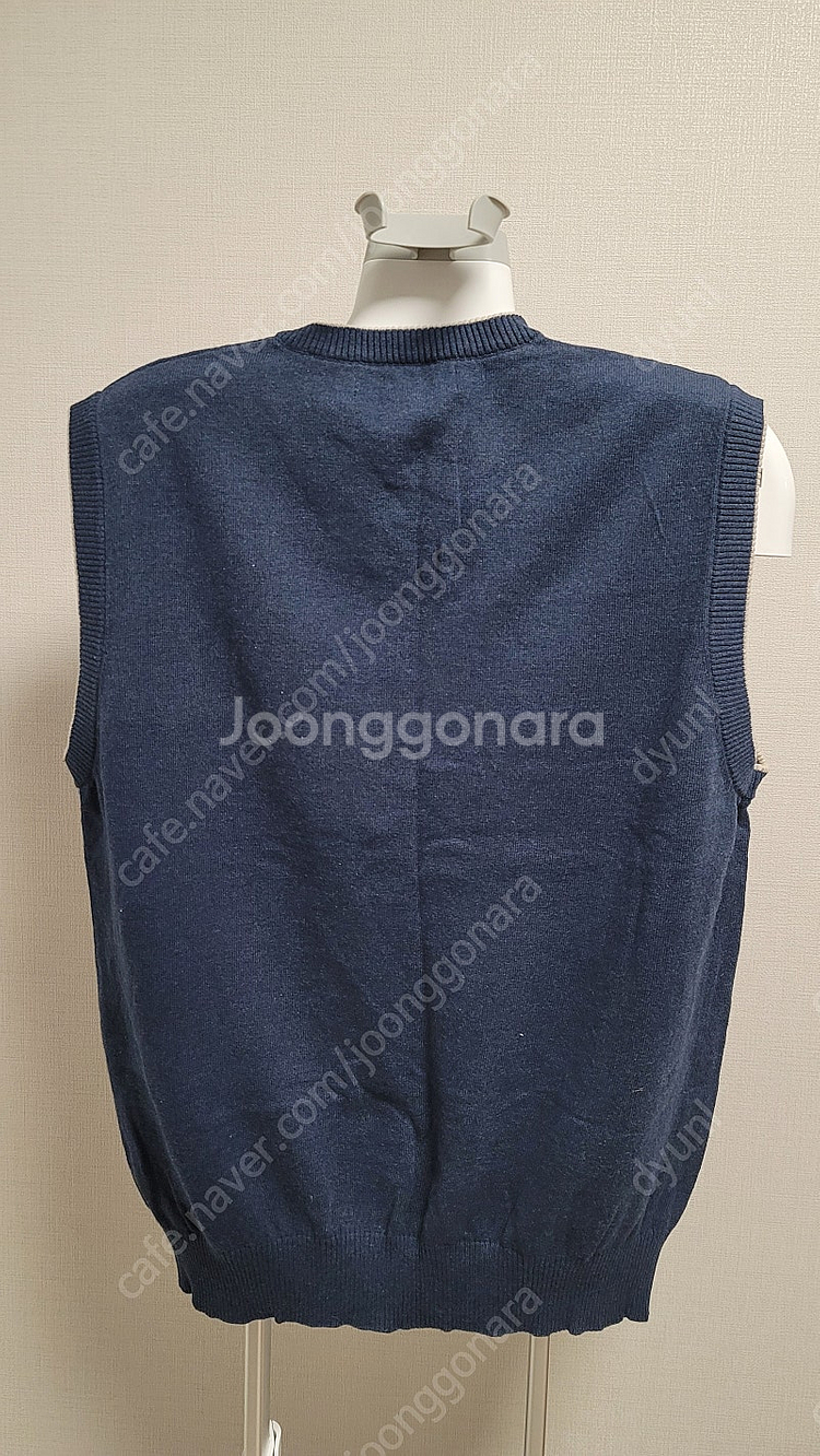 US POLO ASSN 니트 조끼 네이비--1