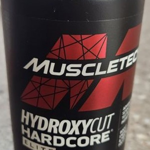 [미개봉 제품] 머슬테크 HYDROXYCUT 엘리트 하드코어 하이드록시컷 보조제 컷팅제