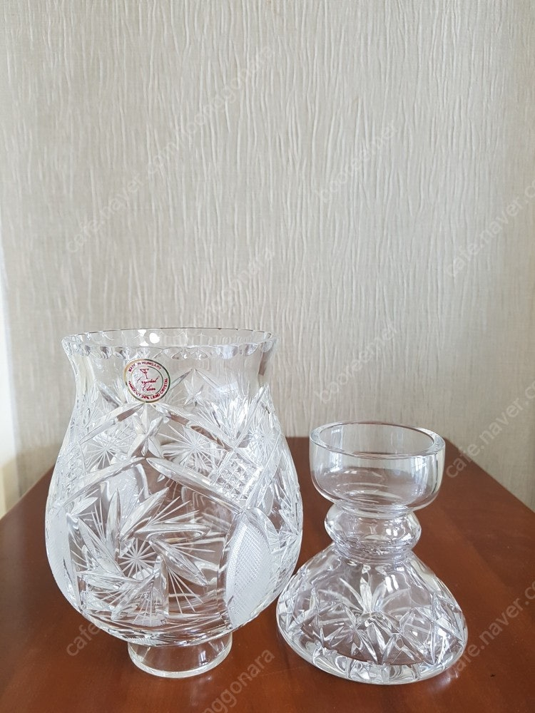 엘리자베스 허리케인 크리스탈 램프 촛대 택포--5