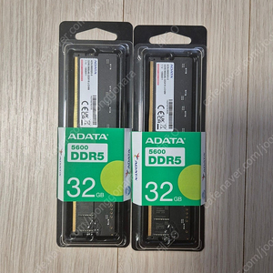 ADATA DDR5-5600 CL46 32GB 2개