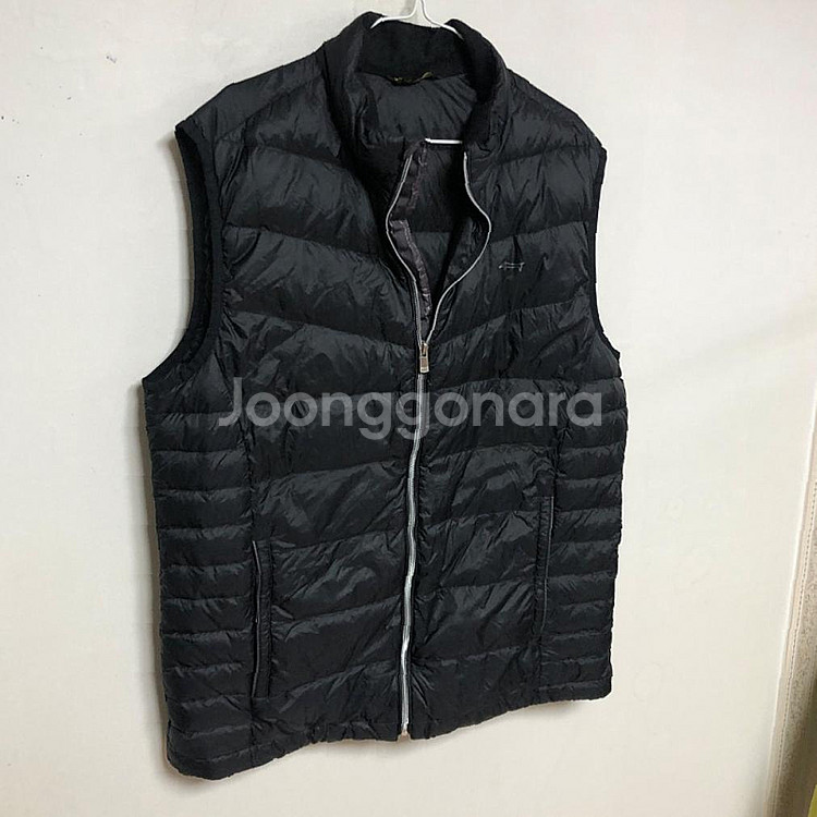 판매 루이까스텔 남성 오리털 경량 패딩조끼 105XL--1