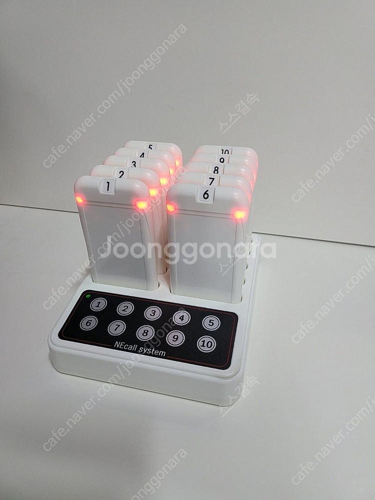 국산 엔이콜 진동벨 10개세트 DP-400R 미개봉 팝...--5
