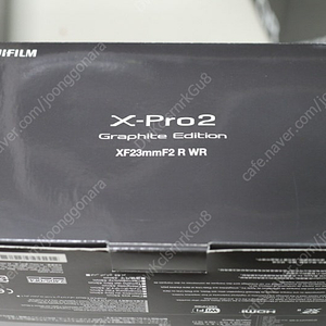 후지 X-PRO2 GRAPHITE EDITION