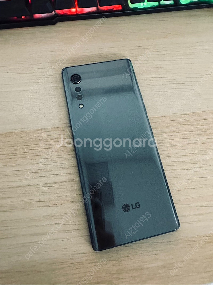 LG G9 벨벳 블랙 128기가 액정깨끗! 매우깨끗! ...--1