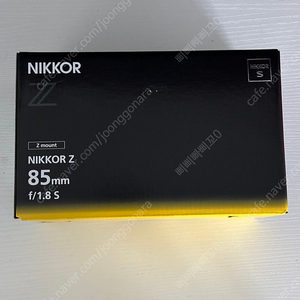 니콘 nikkor z 85mm f1.8 s 미개봉 신품 65만원 캐시백 x