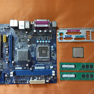 [메인보드 세트] G41 메인보드(LGA 775) + E8400 CPU 세트 판매합니다.