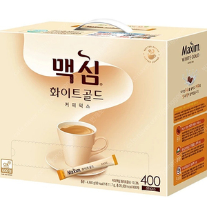 선착순)맥심 화이트골드 커피믹스 400개 무료배송40900원