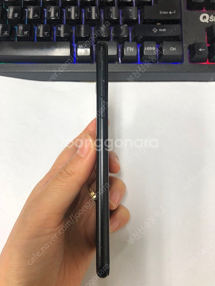 693058 아이폰7 매트블랙 액정SS급 32GB 배터...--4