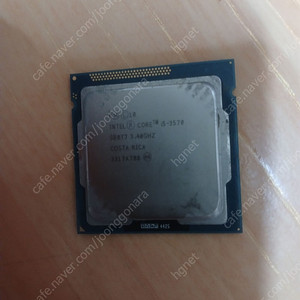 인텔 i5 3570 cpu 1만에 팝니다