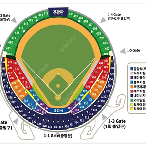 두산베어스 vs kt위즈 9월14일(토) 9/14 3루레드석