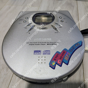 삼성 Mp3 시디 플레이어 mcd-mp650 택포 4.5