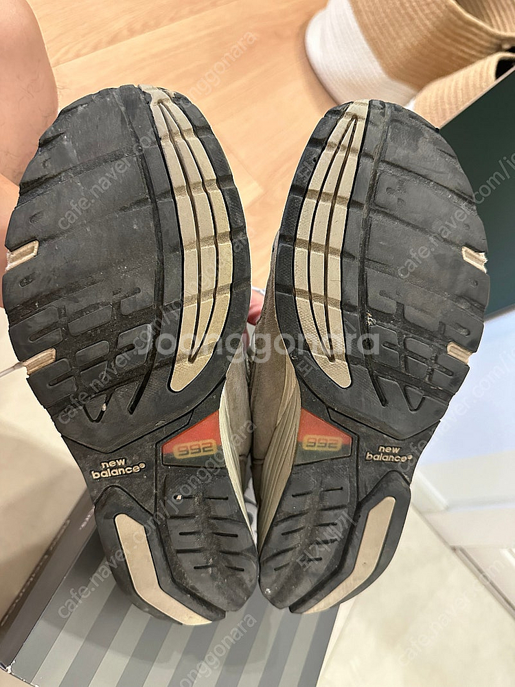 뉴발란스992 265 발볼d 국내정발 중고--6