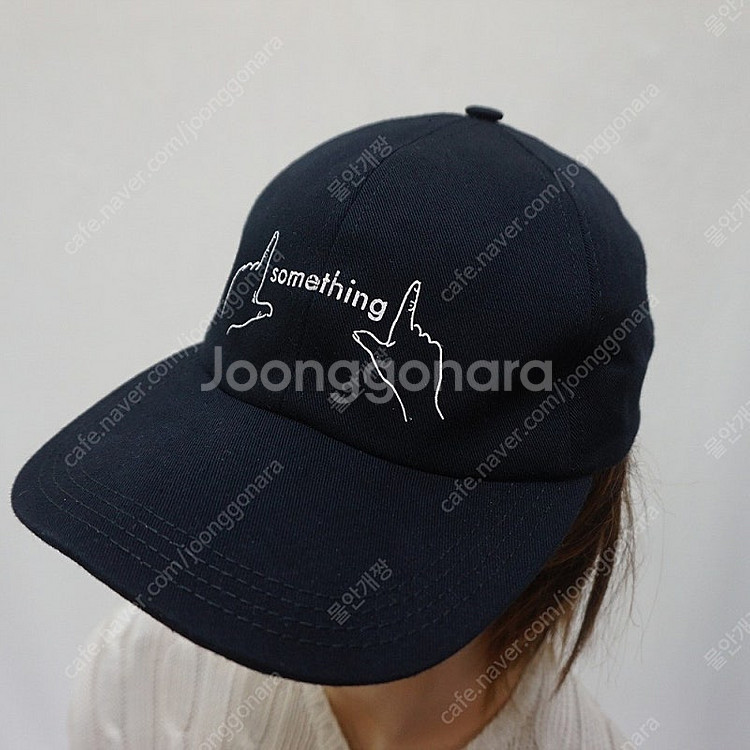 택포 오프화이트 SOMETHING CAP 모자 OMLB...--0