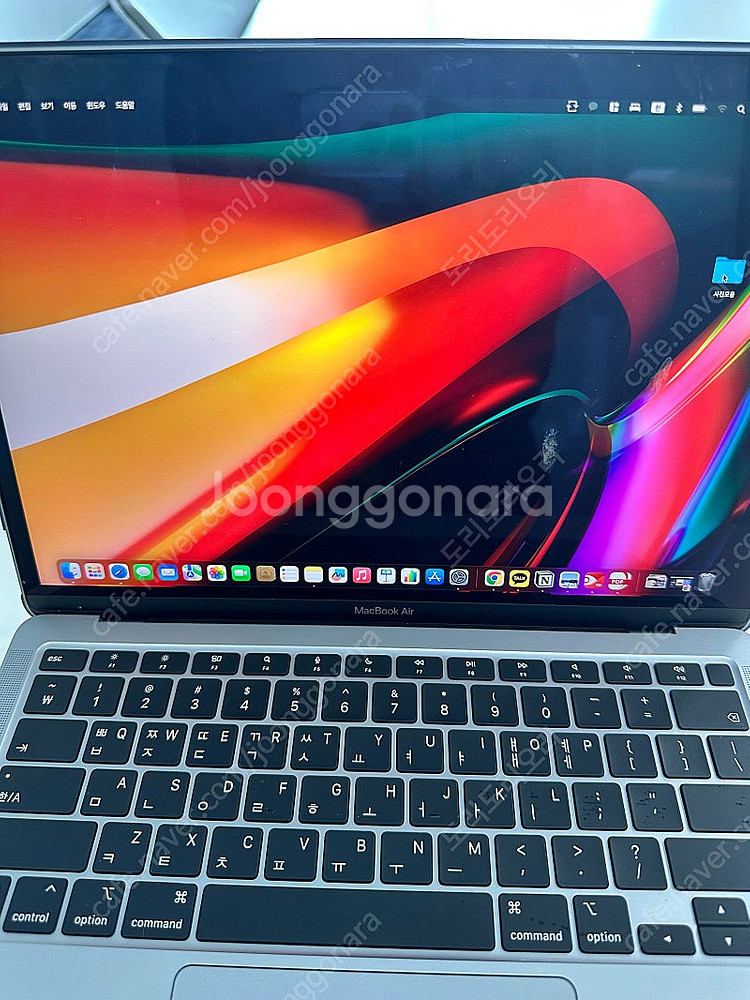 배터리 98% 맥북에어 m1 512gb 8gb 스페이스...--5