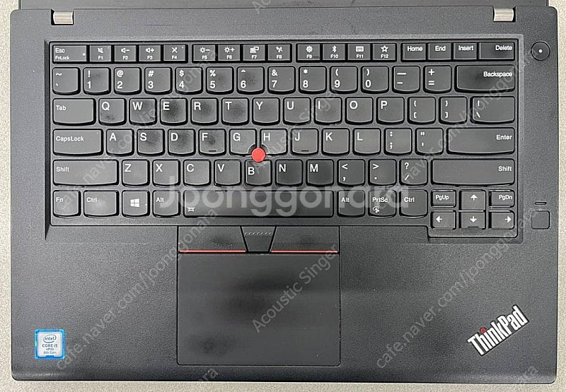 레노버 노트북 씽크패드 T480 i5 쿼드코어 16GB...--1