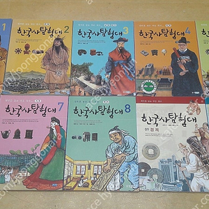 웅진주니어 테마로 보는 우리역사 한국사 탐험대 전 10권