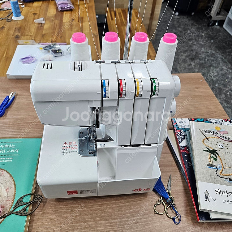 엘나 오버록 오버로크 664 거의새것 박스포함--0