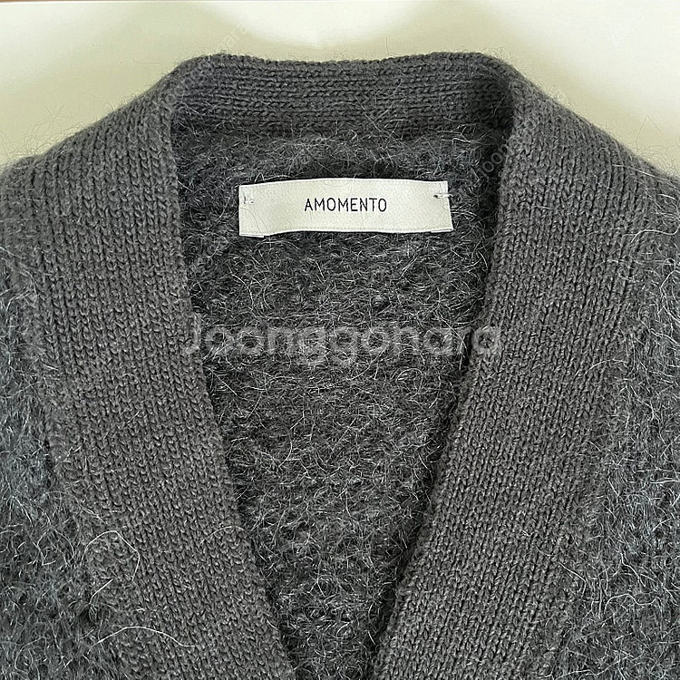 amomento 아모멘토 그랜드 가디간 차콜 판매합니다--1