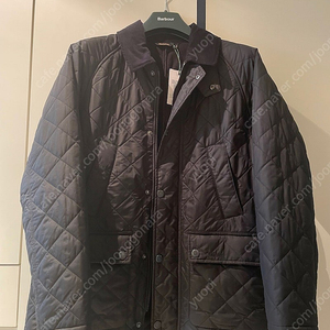 바버 애쉬비 퀼팅자켓 블랙 M(100) Barbour Ashby Polarquilt Jacket Black M