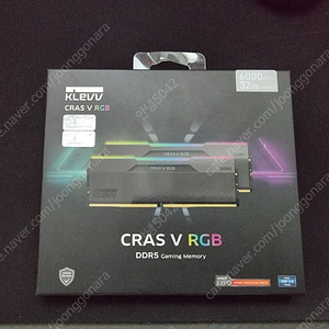 CRAS V RGB DDR5 16x2 램 단순개봉