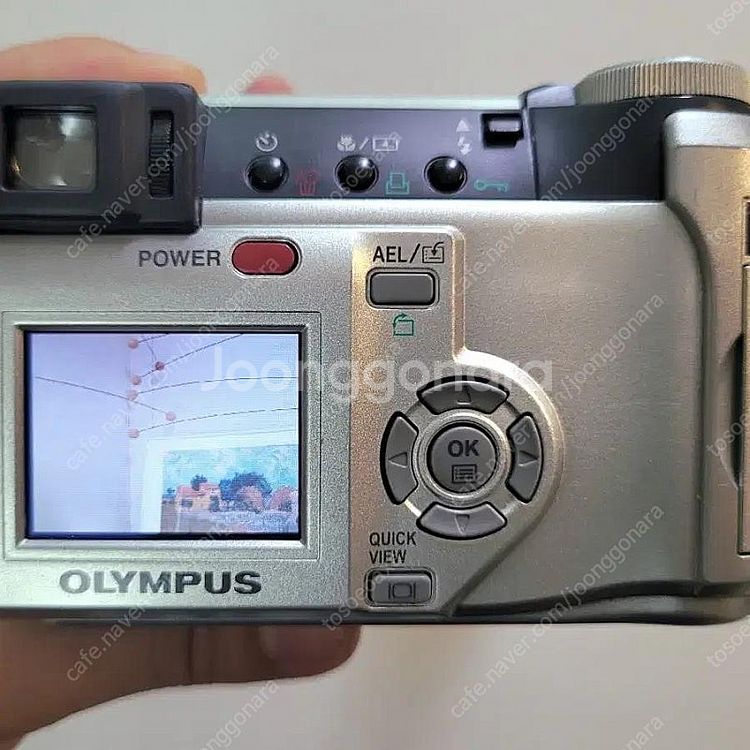 올림푸스 울트라줌 c740 빈티지 디지털카메라--2