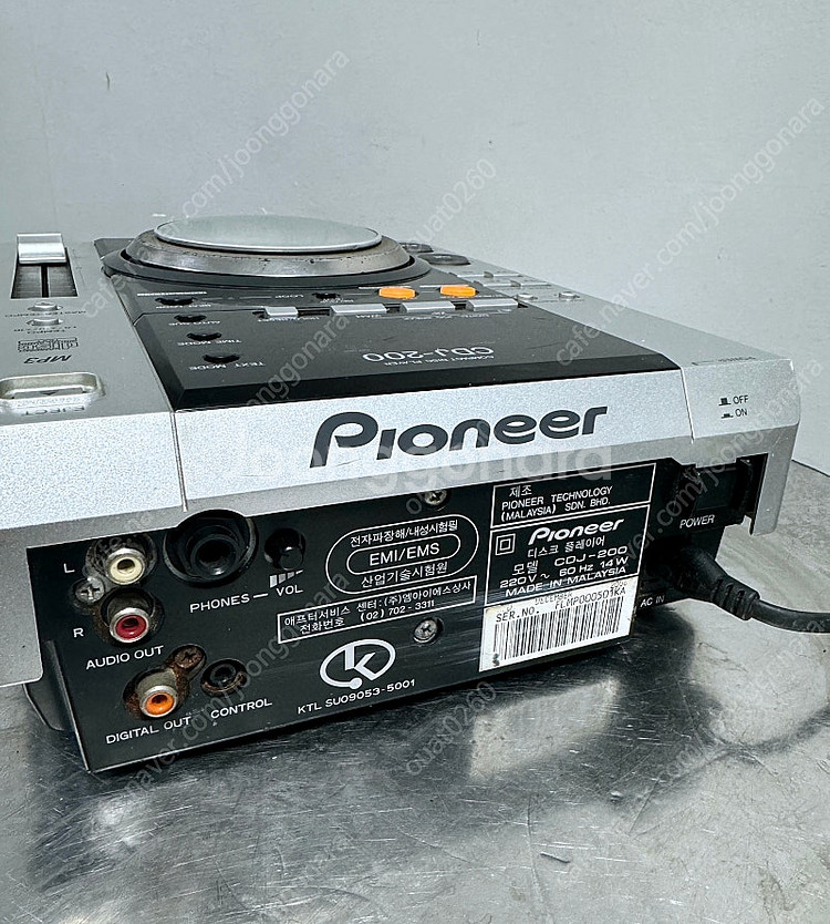 Pioneer 파이오니아 CDJ-200 디제잉 CD플레...--3