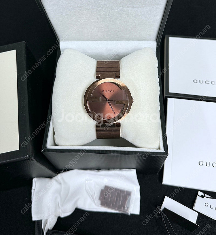 GUCCI 구찌 YA133309 인터로킹 GG 남녀공용...--0