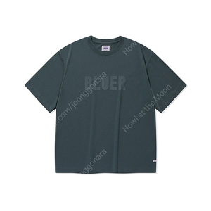 [XL] 네이머클로딩 PIGMENT PRINTING BLUER TEAM T VINTAGE GREEN