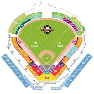 9/12(목) 한화vs삼성 1루내야지정석(2층) 통로2연석 양도