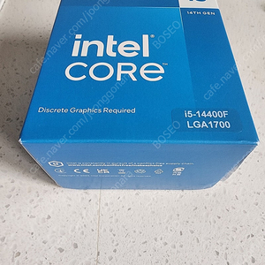 인텔 i5-14400F CPU 정품 미개봉 팝니다