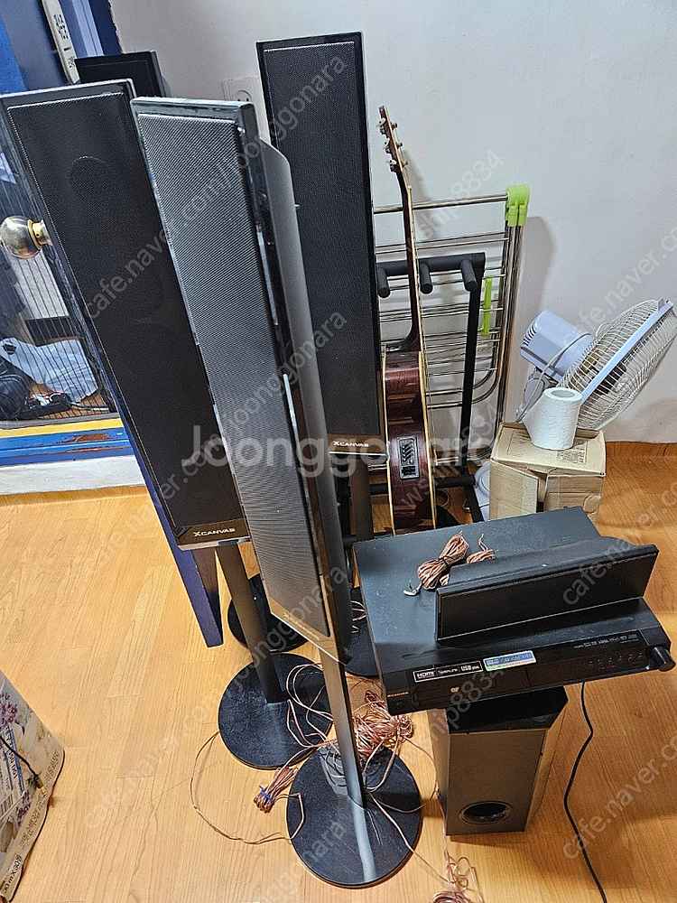 lg 엑스켄버스 홈시어터 스피커 및 앰프--0