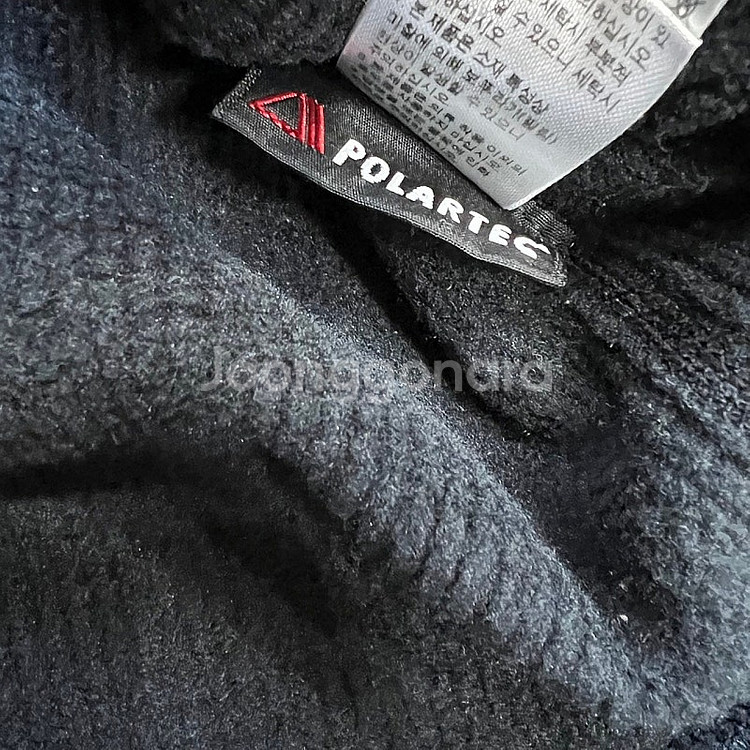 90) 노스페이스 폴라텍 반집업 티셔츠 여성 등산복 아...--5