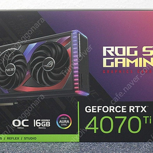 ASUS ROG STRIX 4070TI SUPER 구합니다.