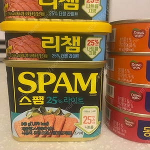 스팸리챔참치팝니다