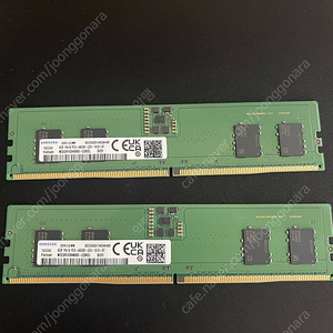 삼성전자 DDR5-4800 16GB(8*2) 판매합니다.