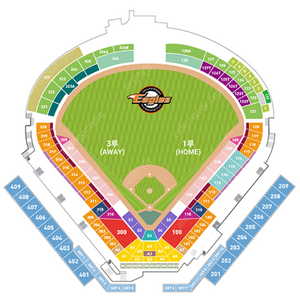 9월 12일 (목) 한화 vs 삼성 1루 내야지정석 1층 4연석 ( 성인 2, 청소년 2)