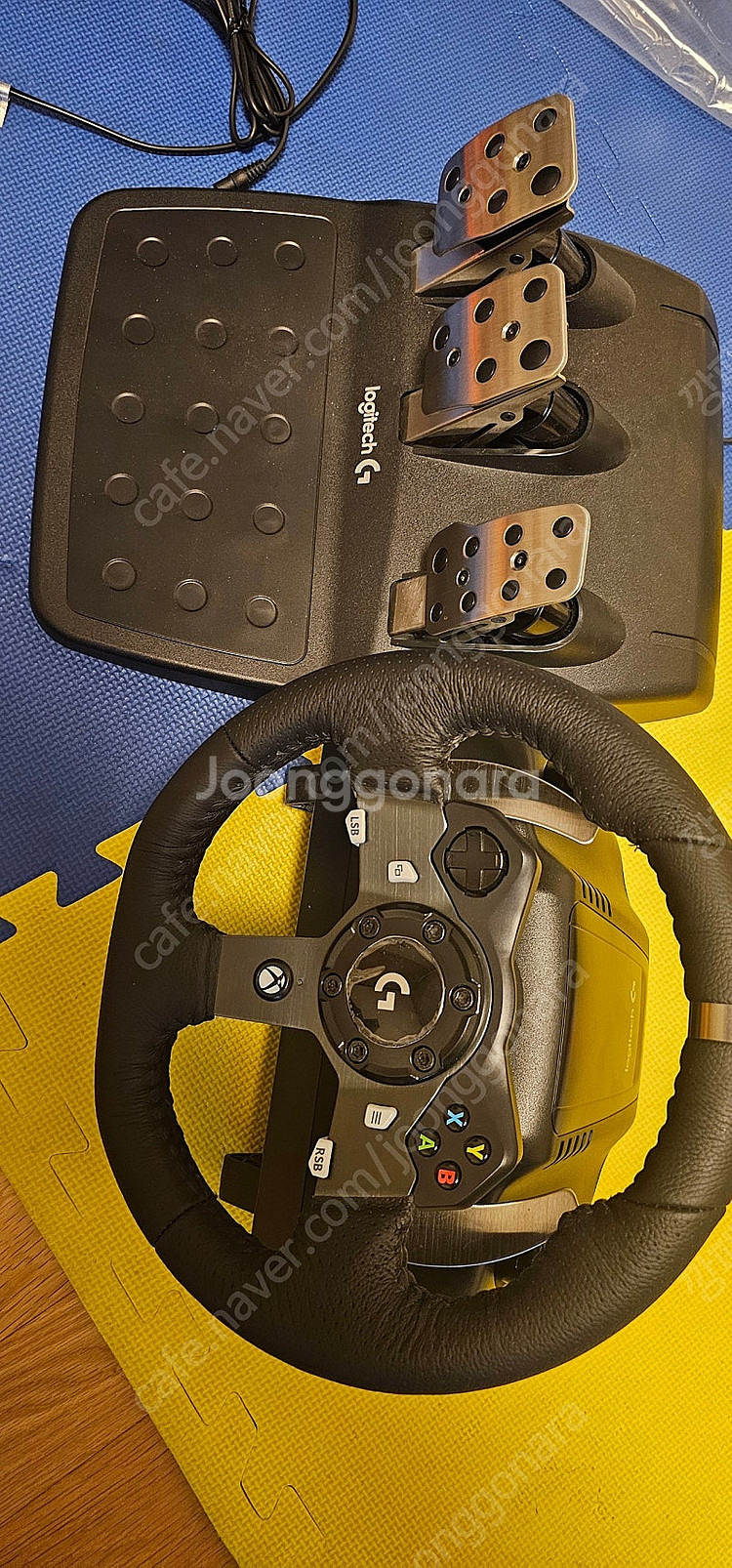 로지텍 G920 드라이빙 휠 18만원--0